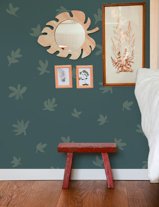 Falling Leaves Wallpaper