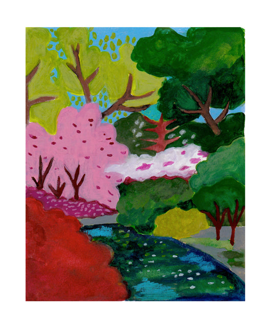 Garden Landscape Print