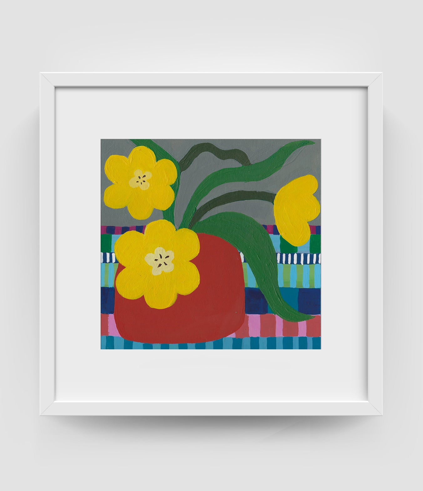 Yellow Flowers Print