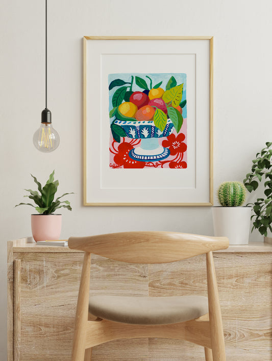 Fruit Bowl Print