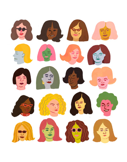Talking Heads Print