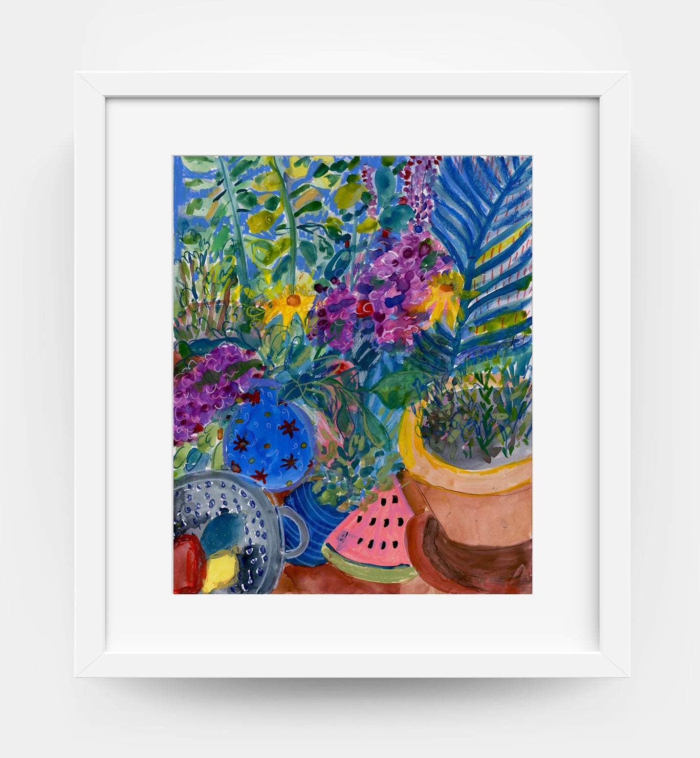 Interior Blooms Print