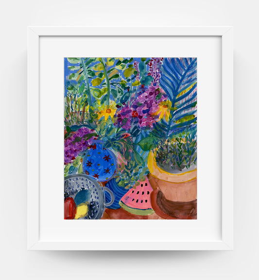 Interior Blooms Print