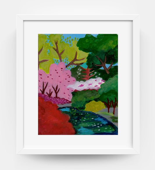 Garden Landscape Print