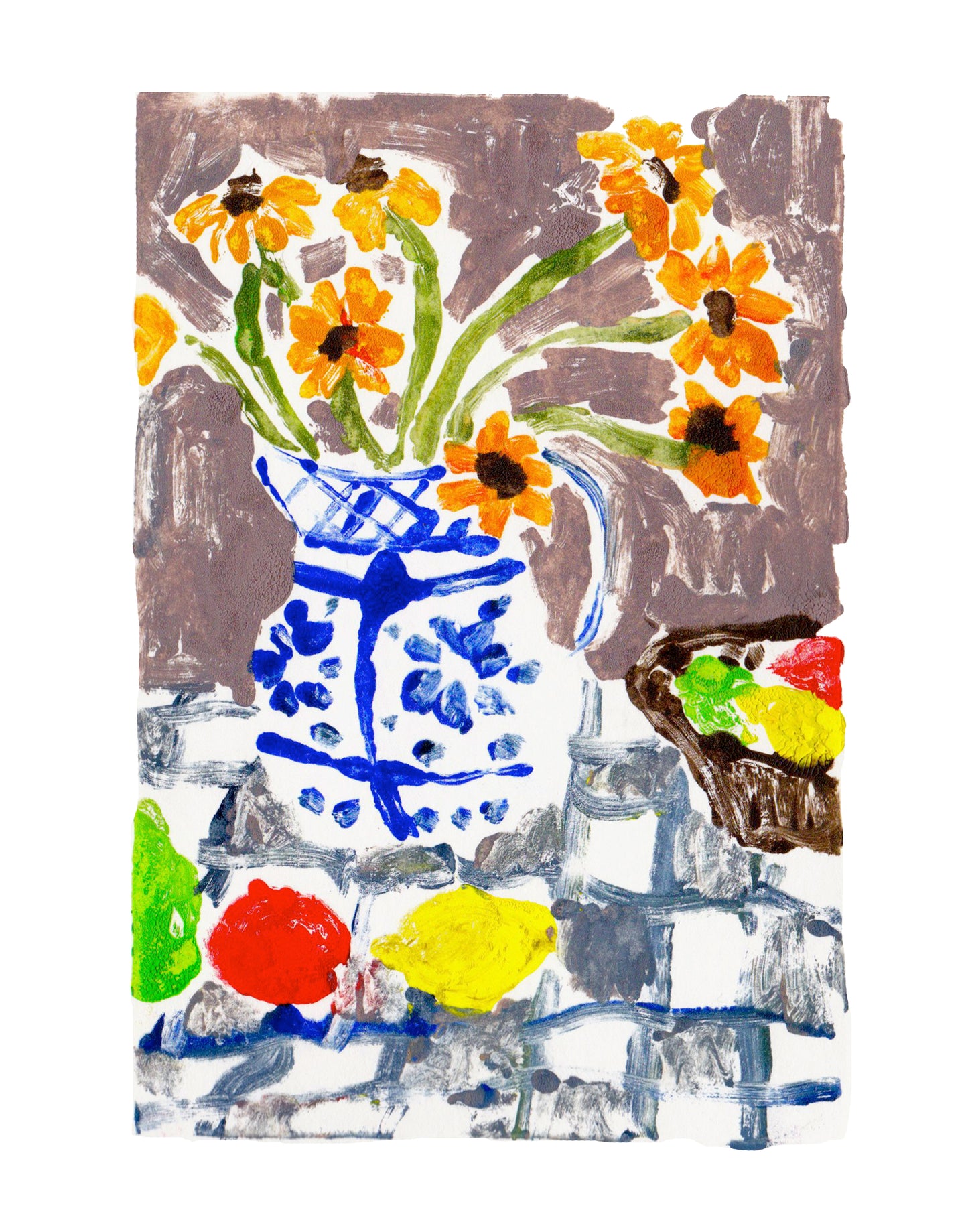 Still Life with Daffodils Print