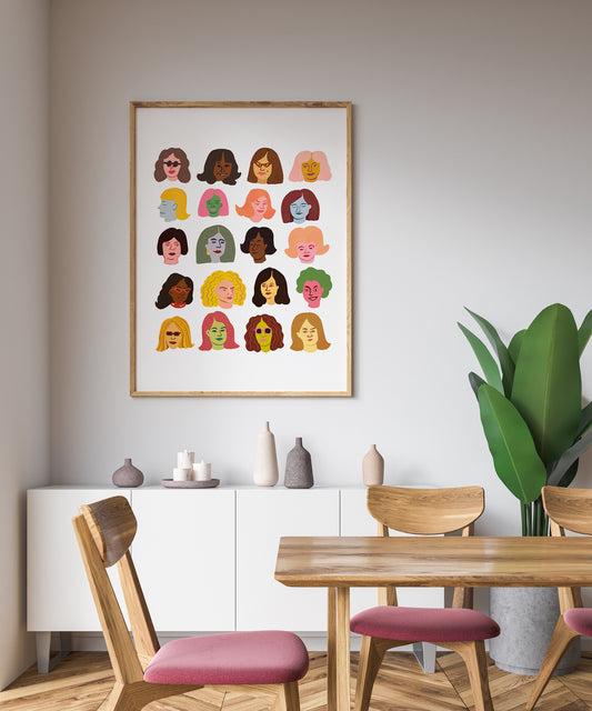 Talking Heads Print